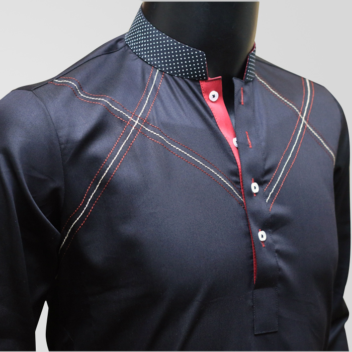 black shalwar kameez design