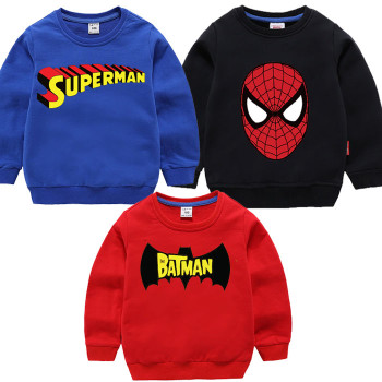 Pack Of 3 Superhero Sweatshirt For Kids