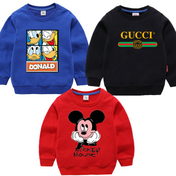 Bundle Of 3 Printed Color Full Sweatshirt For Kids