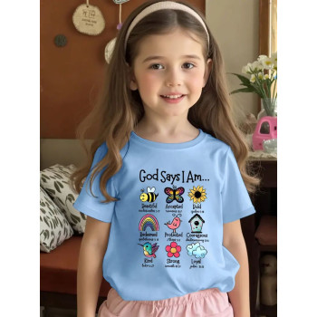 Blue Printed Tshirt For Kids Blue Printed Tshirt For Kids