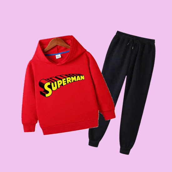 Superman Winter Tracksuit For Kids Superman Winter Tracksuit For Kids