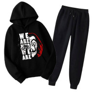 Printed Winter Tracksuit For Men's