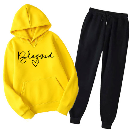 Blessed Printed Tracksuit For Women's Blessed Printed Tracksuit For Women's