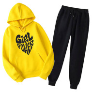 Girls Power Printed Tracksuit For Women's