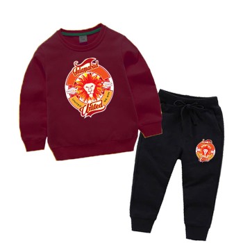 Islamabad United Maroon Fleece Tracksuit For kids