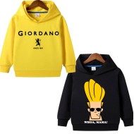 Bundle 2 Black n Yellow Hoodie For Kids