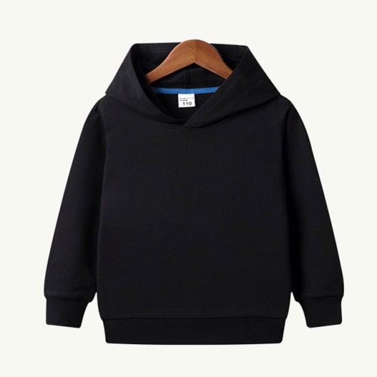 Plain Black hoodie for kids