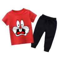 Bugs Bunny Red Summer Tracksuit For Kids