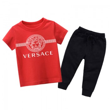 Versace Summer Collection Tracksuit in Red