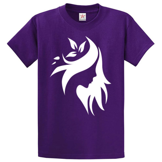 Stylish Design Purple Best Quality T-Shirt For Women Stylish Design Purple Best Quality T-Shirt For Women