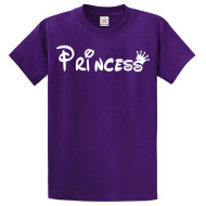 Princess Logo Purple Best Quality T-Shirt For Women