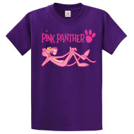 Pink Panther Purple Best Quality T-Shirt For Women