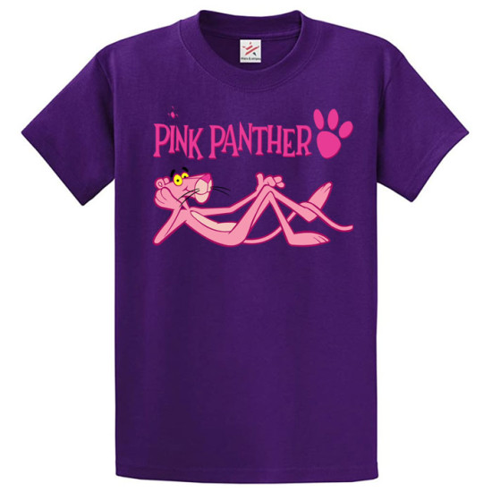 Pink Panther Purple Best Quality T-Shirt For Women Pink Panther Purple Best Quality T-Shirt For Women