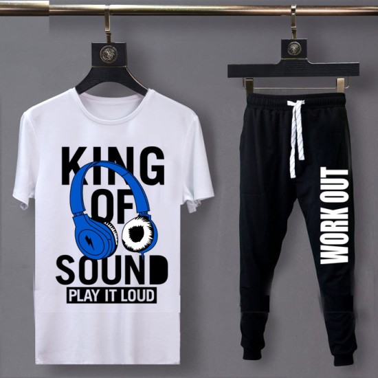 King of Sound Summer Tracksuit For Men's