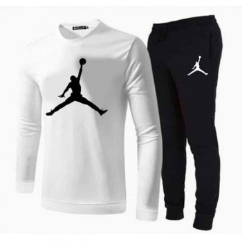 Jordan Logo Full Sleeves T-Shirt with Black Trouser