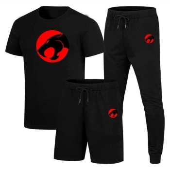 Thunder Cat Black Summer Suit For Men