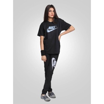 NK Black Summer Tracksuit for women