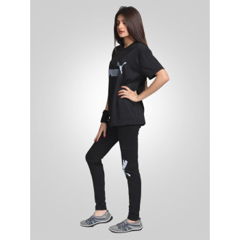 Puma Black Tracksuit for Ladies