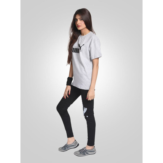 Puma Gray Tracksuit for Ladies Puma Gray Tracksuit for Ladies