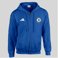 Blue Fleece Chelsea And Adidas Small Logo Hoodie 