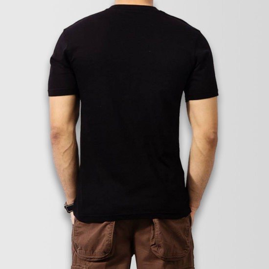 Black V-Neck T-Shirt