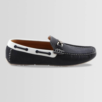Blue and White Casual loafer