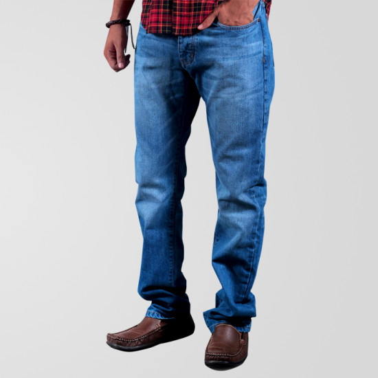 Blue Wash Jeans 