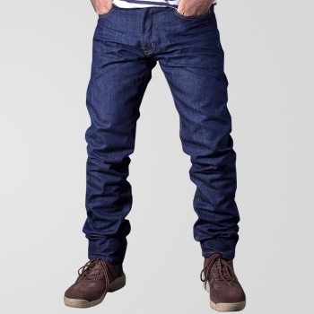 Indigo Dark Blue Wash Jeans 