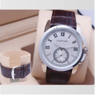 Cartier Down Second Mens Watch Design 2