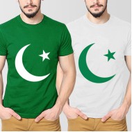 Bundle Of 2 Pakistani Flag T-Shirt