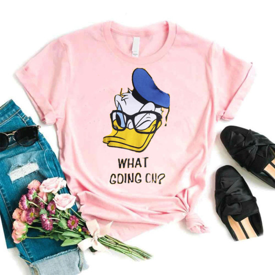 What Going on Half Sleeves T-Shirt For Women What Going on Half Sleeves T-Shirt For Women