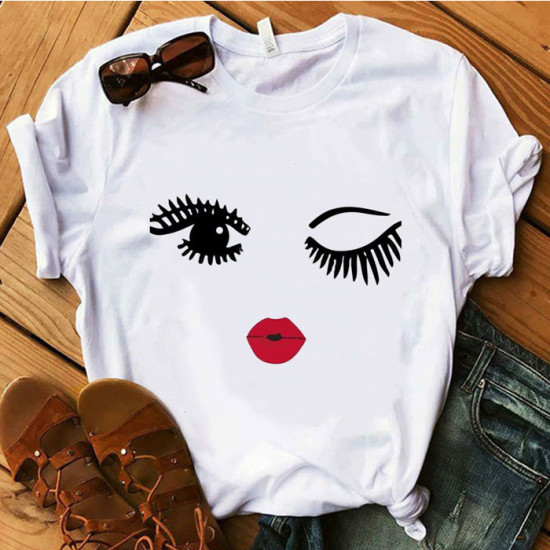 Stylish Design White Half Sleeves T-Shirt Stylish Design White Half Sleeves T-Shirt
