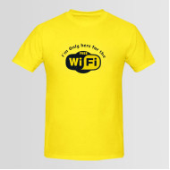 Free WIFI Logo T-Shirt (Available In 8 Colors)