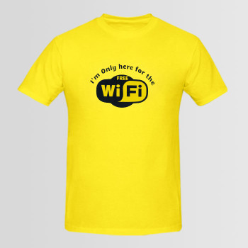Free WIFI Logo T-Shirt (Available In 8 Colors) Free WIFI Logo T-Shirt (Available In 8 Colors)