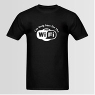 Free WIFI Logo T-Shirt (Available In 8 Colors)