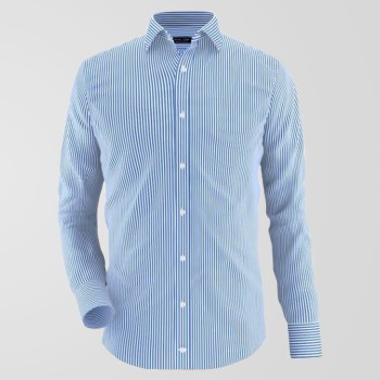 Bluish Stripes Formal Shirt