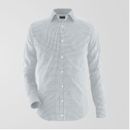 Navy Blue Bpxes Formal Shirt