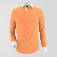 Orangish Formal Shirt