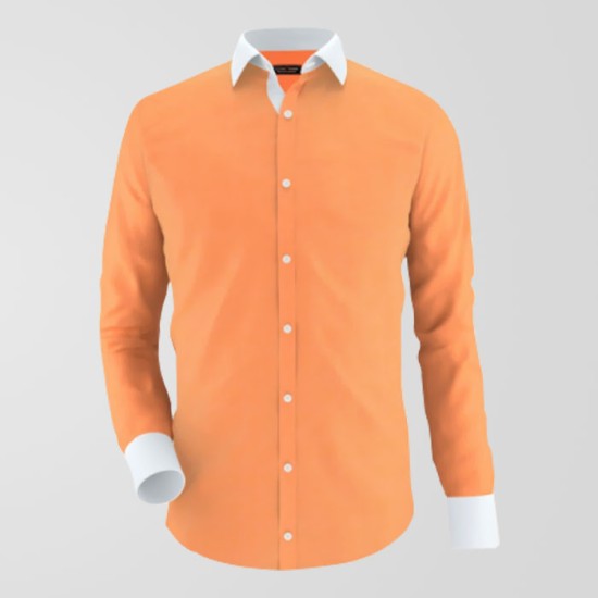 Orangish Formal Shirt