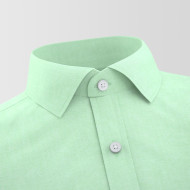 Pinocchio Green Formal Shirt