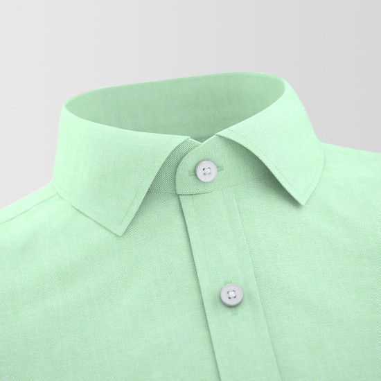 Pinocchio Green Formal Shirt