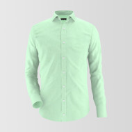 Pinocchio Green Formal Shirt