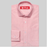 Chris Light Red Oxford Formal Shirt 