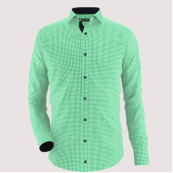 Green Check Formal Shirt 