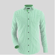 Green Lining Formal Shirt