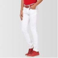 White Slim Fit Jeans