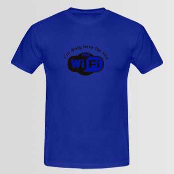 Free WIFI Logo T-Shirt (Available In 8 Colors)