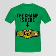 The Champ Is Here Logo T-Shirt (Available In 8 Colors)