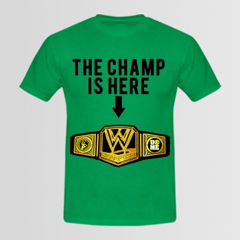 The Champ Is Here Logo T-Shirt (Available In 8 Colors)