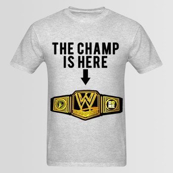 The Champ Is Here Logo T-Shirt (Available In 8 Colors)